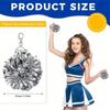 WTEMPO Colorful Mixed Keychains for Party Favors Cheerleaders Dancer Accessories Cheerleading Commemorative Keychain Pendants Bags Hanging Accessories