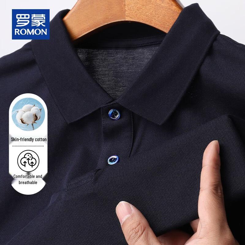 ROMON Men's Summer Polo T-Shirt