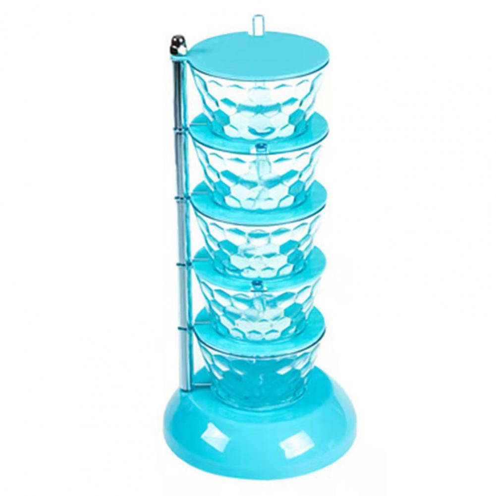 Multi-layer Combination Set Seasoning Box Household Rotatable To Take Seasoning Jar Kitchen Seasoning Storage Box