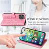 iPhone 16 Flip Leather Case - PU Embossed Cat Dog Design - Compatible with Apple 15