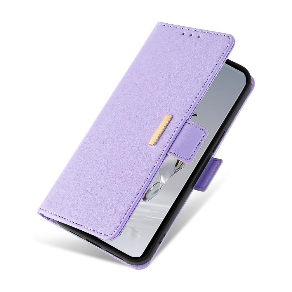 For OnePlus 12 5G Leather Wallet Case RFID Blocking Stand Cover with Hand Strap