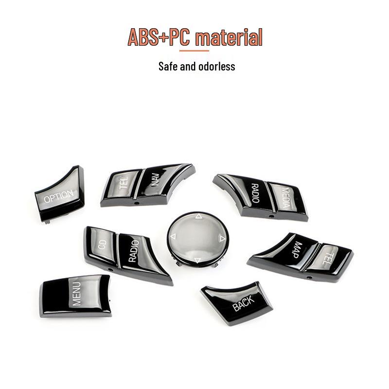 Compatible with BMW Series 1-7, X3, X4, F10, F18, F30, F02 - Multimedia Knob Button Switch
