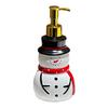 Dispensing Bottle Deer Santa Claus Snowman Design Soap Container Water-Absorbing Anti-Slip Bottom Shower Gel Bottle