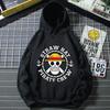 One Piece Anime Tröja för Barn Luffy Zoro Höst Huvtröja med Mössa Cool Tryckt Långärmad Kläder Barnpresent Kläder