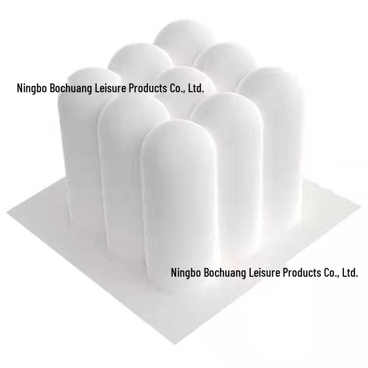 6-Cavity Rubik's Cube Silicone Mold for Candles and Cakes