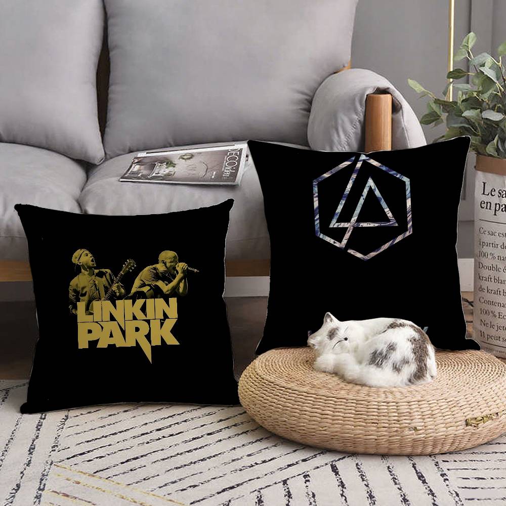 HOT-Band L-Linkin From Zero P-Park Pillow Case Home Decor Throw For Sofa Bed Car Room Decor Gift Idea