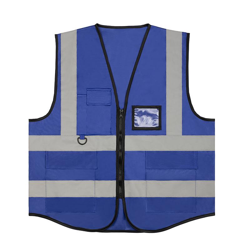 Fluorescent Reflective Safety Jacket for Construction and Night Riding