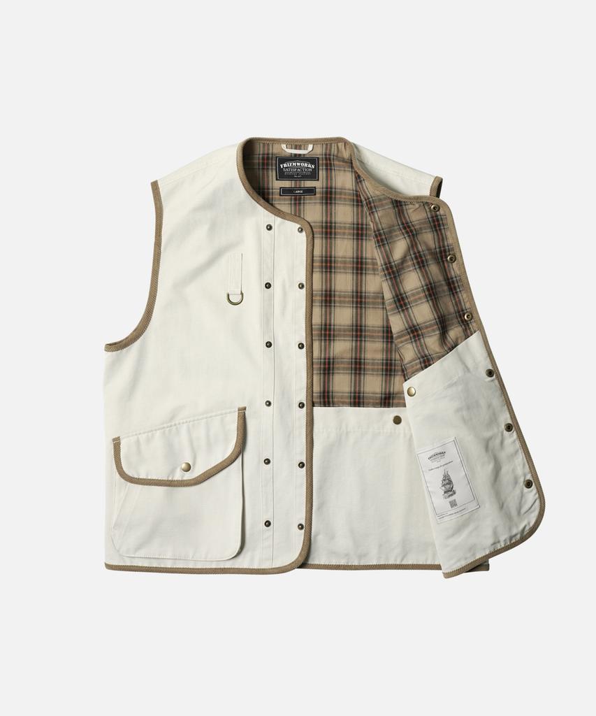Frizmworks Heritage Hunting Vest _ Cream