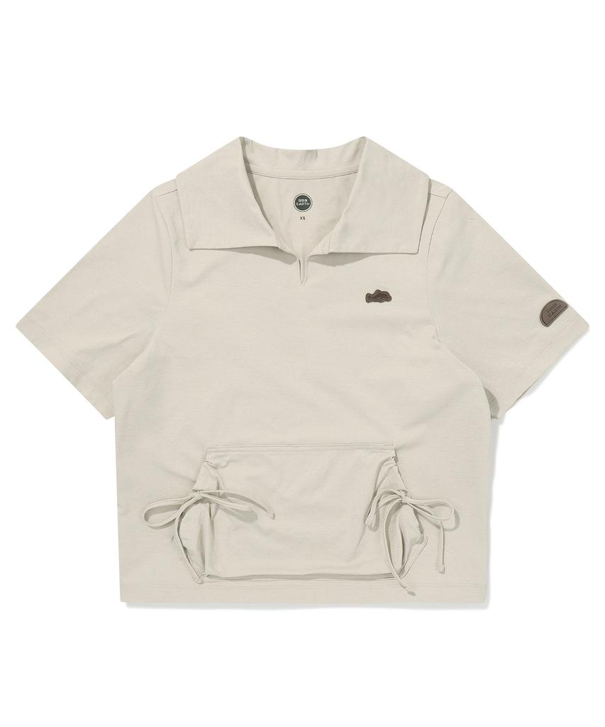 BBC EARTH Women'S Sailor Policot T-Shirt Cream