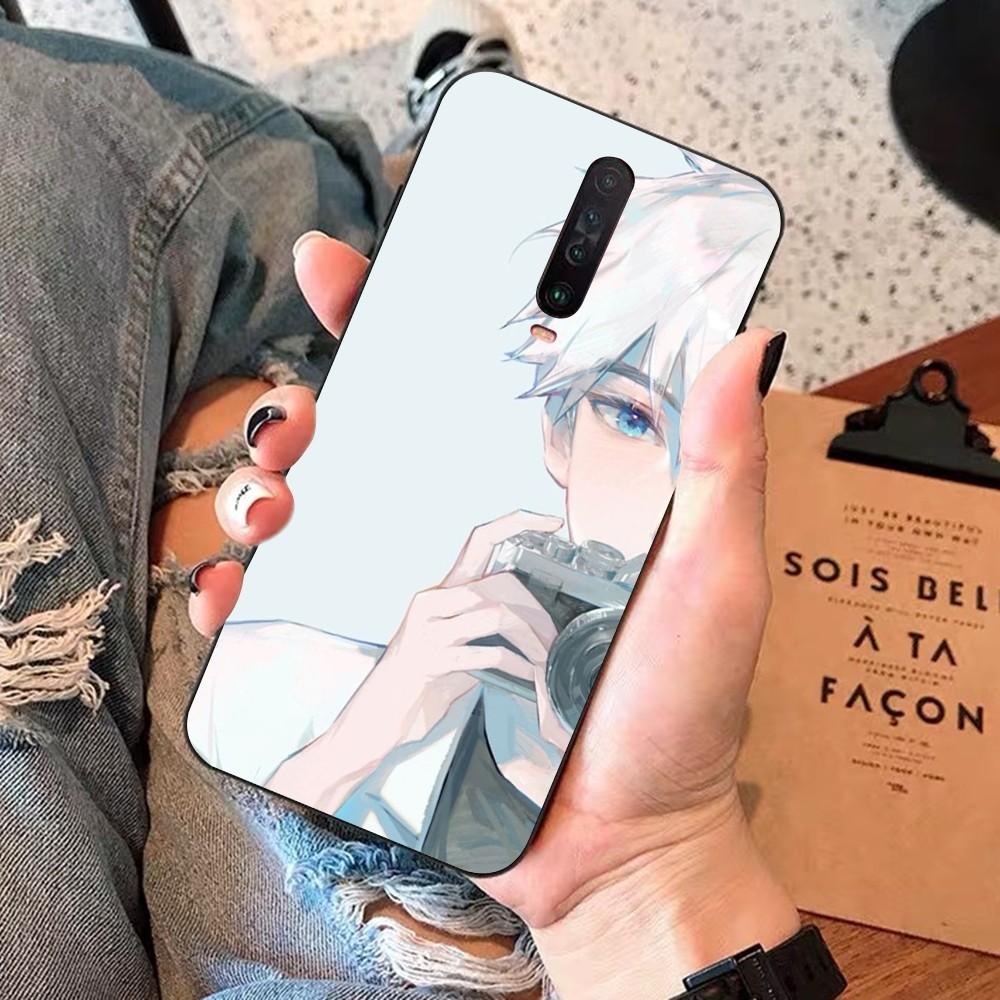 

Anime Link Click Time Agent Phone Case For Redmi 5 6 7 8 9 10 plus pro 6 7 8 9 A GO K20 K30 K40 pro plus F3 Fundas Redmi K30
