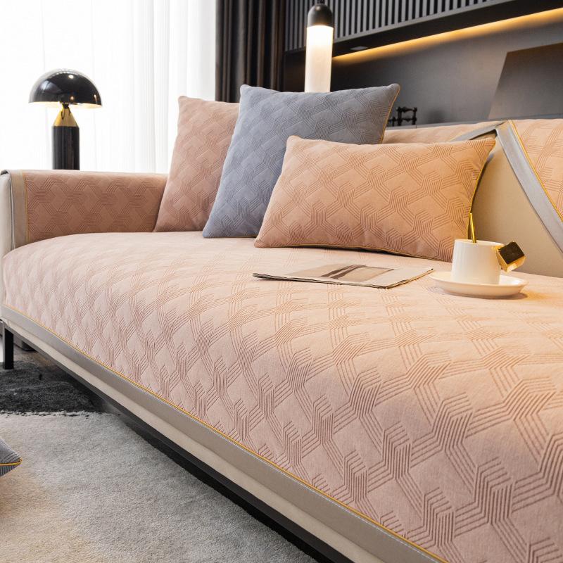 

Универсальная подушка для дивана из синели Four Seasons, нескользящий, не царапающий чехол для дивана, полотенце, универсальный универсальный чехол для дивана 70*70cm