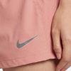Nike Solid Color Logo Print Elastic Waist Training Straight Leg Shorts Women Shorts Pink 895810-685