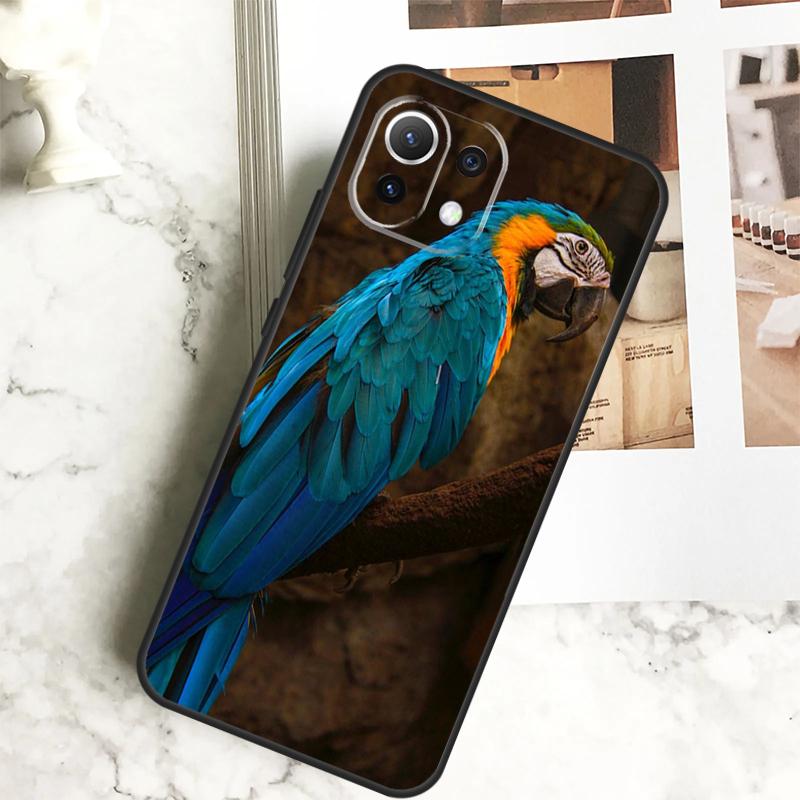 Animal Parrot Birds Case For Xiaomi 13 14 Pro Ultra 12 13 Lite 11T 12T 13T POCO F5 M6 X3 X5 X6 Pro F3 M5s Cover