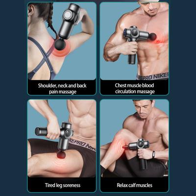 Pistola de Massagem Nível 99 Fáscia Relaxamento Muscular Profundo Corpo Pescoço Massageador Elétrico Equipamento de Fitness Redução de Ruído Masculino Feminino