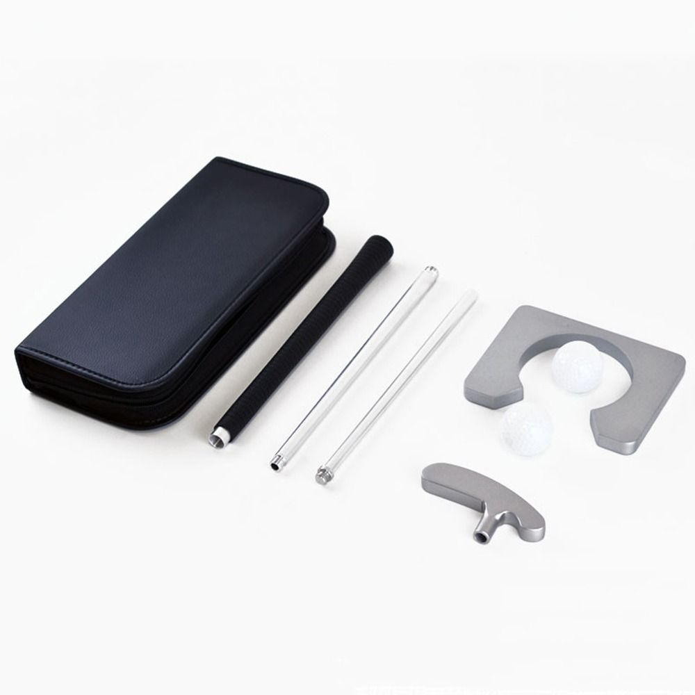 Detachable Putter Golf Putter Set Aluminum Portable Golf Trainer Mini Golf Equipment Home Putting
