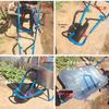 One-Wheeled Handcart for Construction, Sand, Soil, Garbage, and Garden Use – Free Shipping