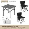 Portable Outdoor Folding Chair with Backrest for Camping and Art Sketching