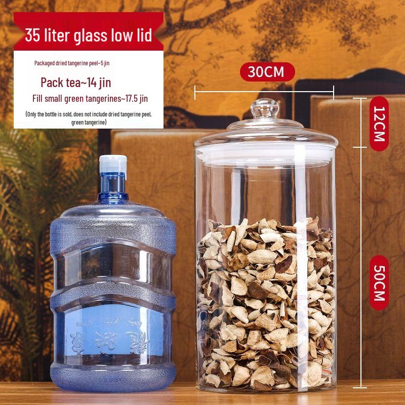 

Sealed Glass Storage Jar