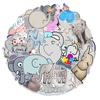 50 Cartoon Elephant Animal Graffiti Sticker Trolley Box Sticker Laptop Mobile Phone Water Cup Sticker