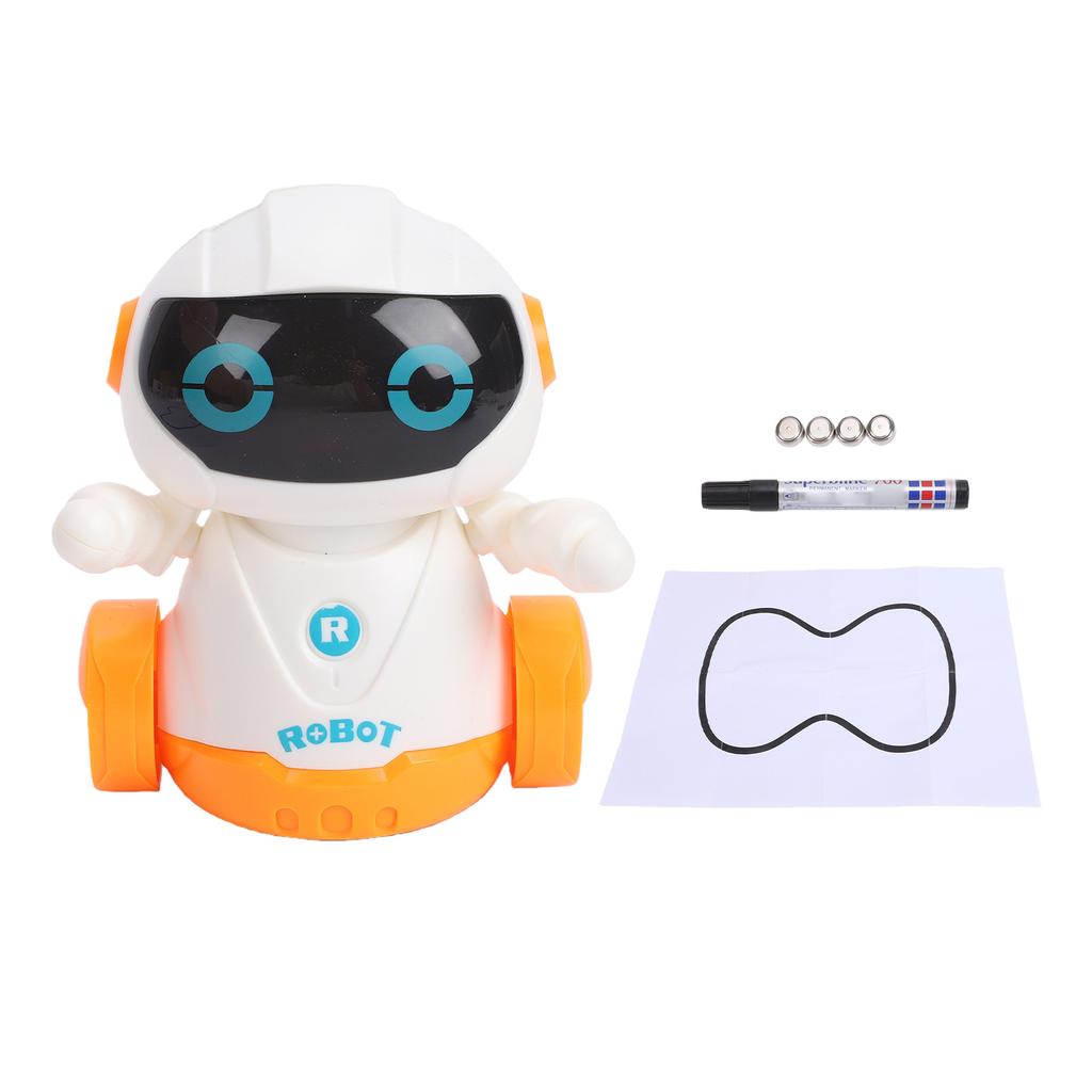 Smart Robot Follows The Line You Draw Interactive Robot Toy with Sound Effects for Boys Girls