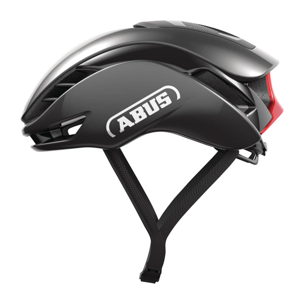 

ABUS Game Changer Titanium Cycling Aero Size L with a Warranty 2.0 Helmet, (57-61cm), 2-Year