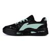 Li Ning Slip Resistant Cushioning Abrasion Resistant Low top Skateboard Shoes Men's Black Green AGCU515-5(Team345-)