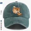 pc Shiba Inu Eating Taiyaki Fun Print Baseball Cap Cute And Adorable Design Unisex Adjustable Size Suitable for Daily Outing