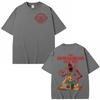 Eddie Munson The Demogorgon Got Me Tshirt Man Eating Flower Monster Pattern Tshirt Mens Womens Casual Tshirt Top