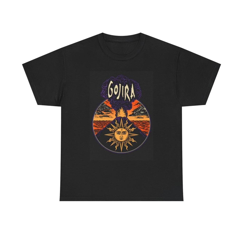 Gojira Graphic T Shirt Retro Rock Band Merch Vintage Unisex Heavy Cotton Tee
