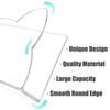 Letter Holder Clear Acrylics Mail Sorter Letter Rack Envelope Organiser for Desk Mail Envelope Organization 15x5.5x10cm