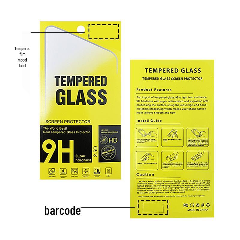 HD Tempered Screen Protector for Apple 17/16 Pro/15/14 Plus/13 Phones