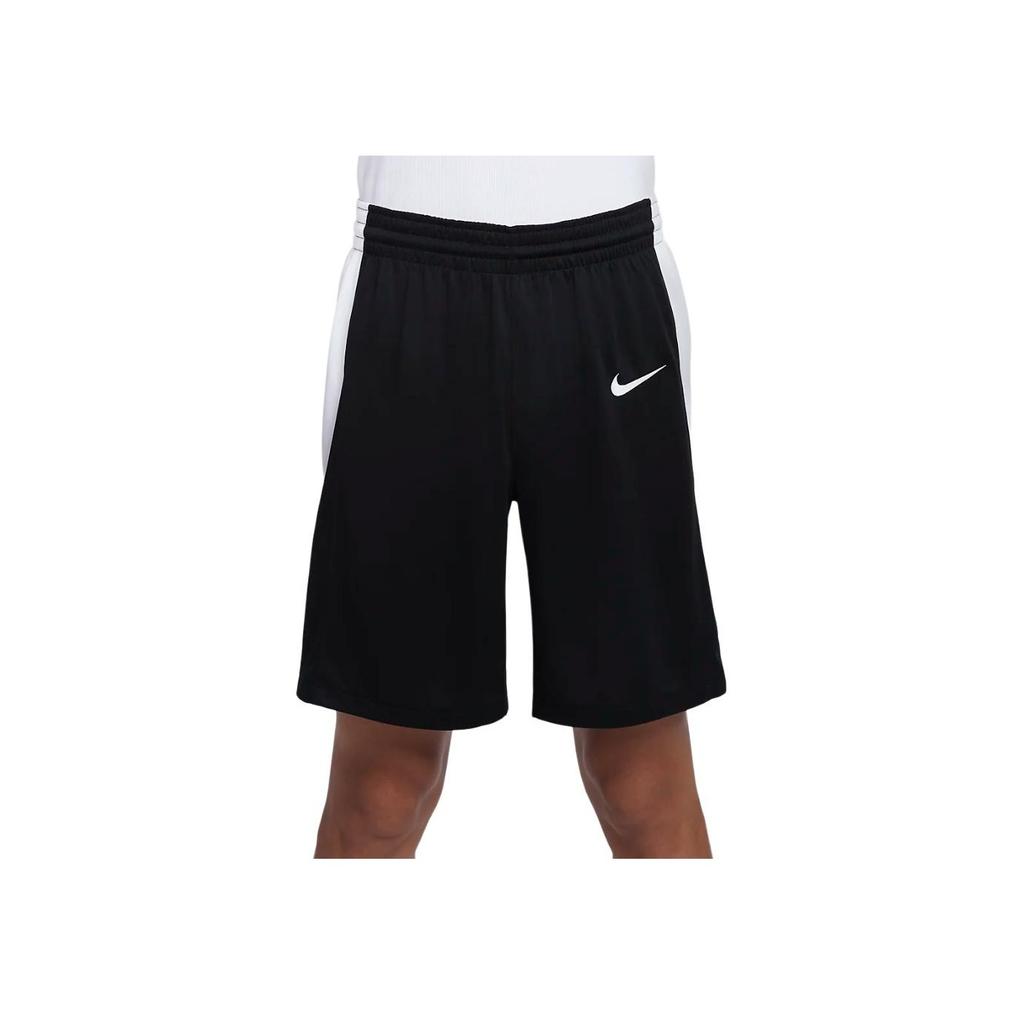 Nike SS24 Brand Logo Comfortable Breathable Casual Sports Basketball Shorts Men Shorts Black White HF0520-010