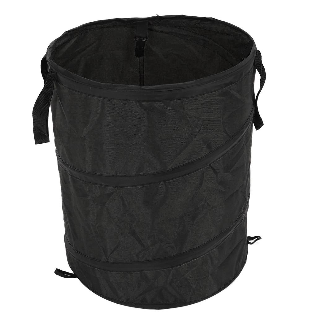 37L Medium Size Camping Trash Can Folding Storage Bin Portable Trash Can for Picnic Camping Outdoor Garden