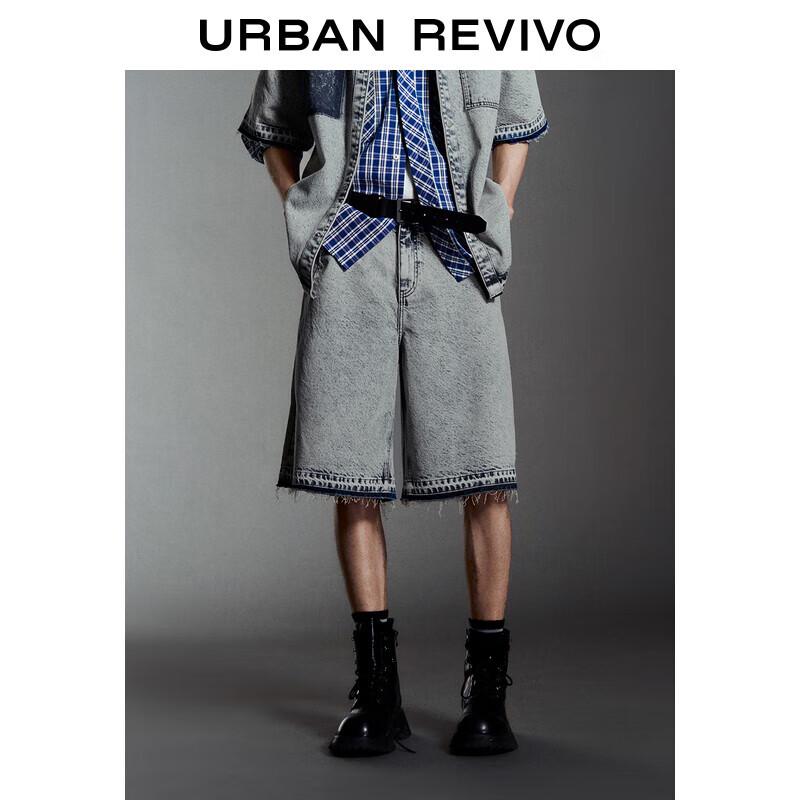 

Мужские джинсовые шорты UR с эффектом стирки 32