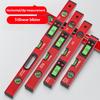 Digitaler Winkelmesser Winkelfinder Neigungsmesser Wasserwaage Blase Magnetisch Elektrische Wasserwaage Elektronischer Neigungsmesser Lineal mit LED