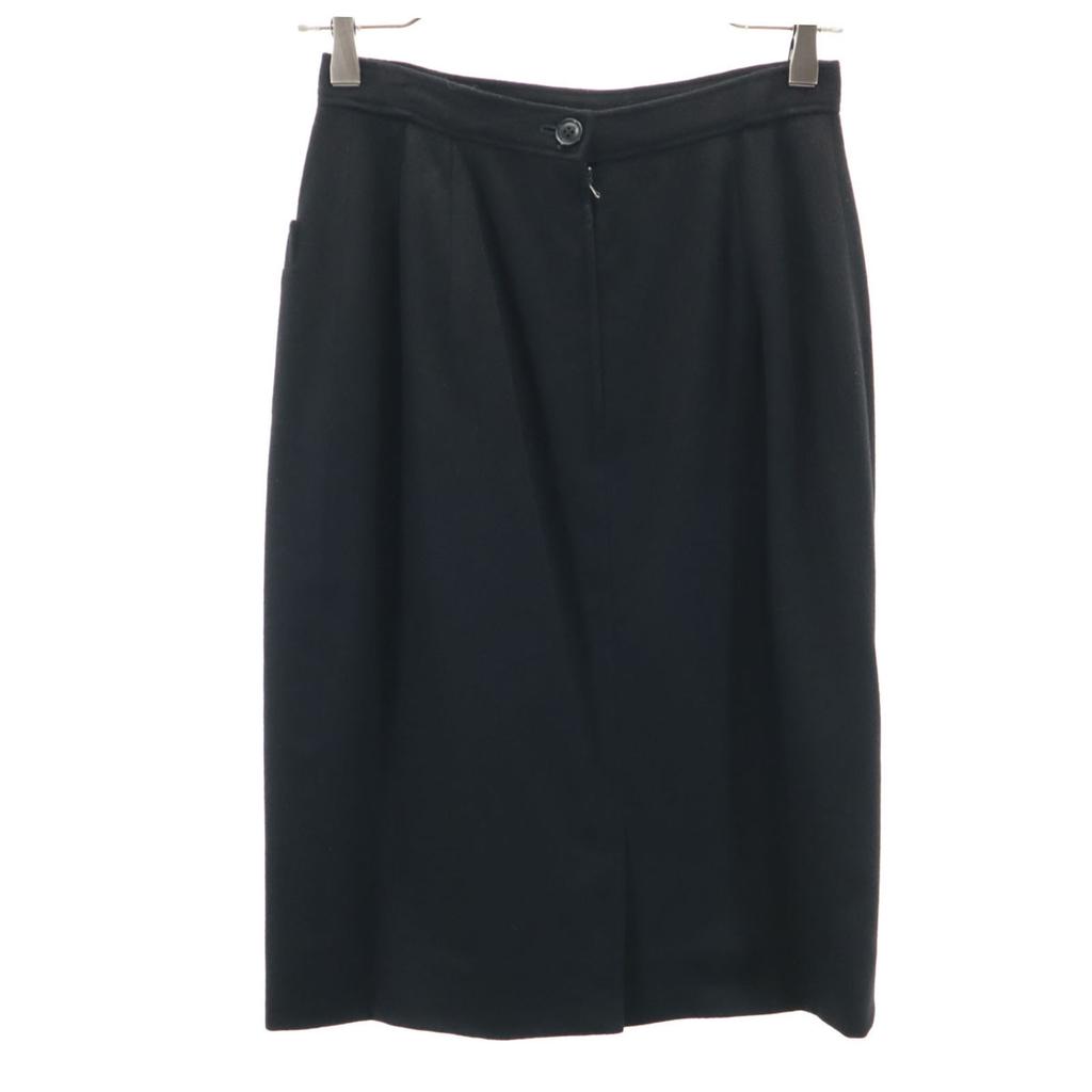 Gucci 80s Made In Italy 100% Cashmere Vintage Mimole Length Tight Skirt Women Used