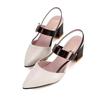 Sandali da donna estivi nuovi sandali grossi a punta scarpe da donna alla moda da donna di grandi dimensioni