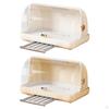 Bottle Drying Rack Dinnerware Organizer with Cover Portable for Cabinet Home Kitchen