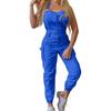 Women's Fashion  Clasp Pocket Cargo Romper