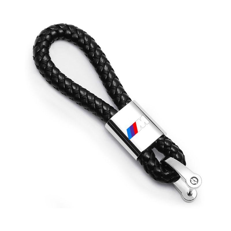Car Key Chain Key Ring Key Lanyard Car Emblem Auto Accessories For BMW M E34 E36 E60 E90 E46 E39 E70 F10 F20 F30 X5 X6 X1 M3 M5 M6 E71 F01 F02 F87