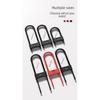 U-shaped Anti-theft Glass Door Lock Double Handle For Bicycle Shops Electronic Vehicle Protection U-lock Extension Plug-in