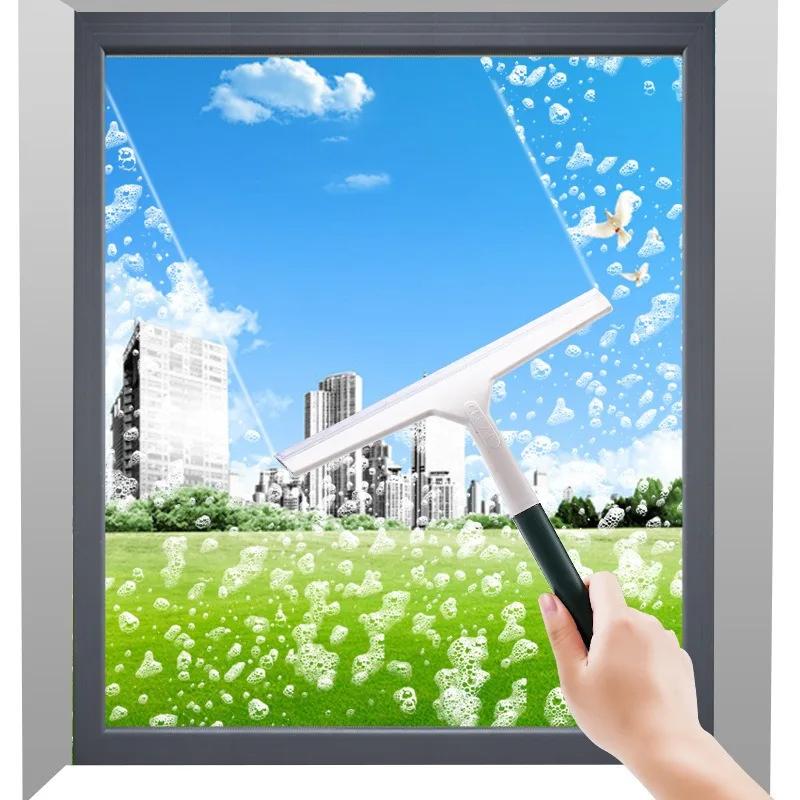 Silicon Wiper Window Cleaner Shower Squeegee Glass Clean Scraper Washing Wiper Glass Cleaning Tool Bathroom Accessories