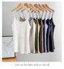 Summer 2025 Double Layer Silk Camisole Women’s Mulberry Bandeau Vest