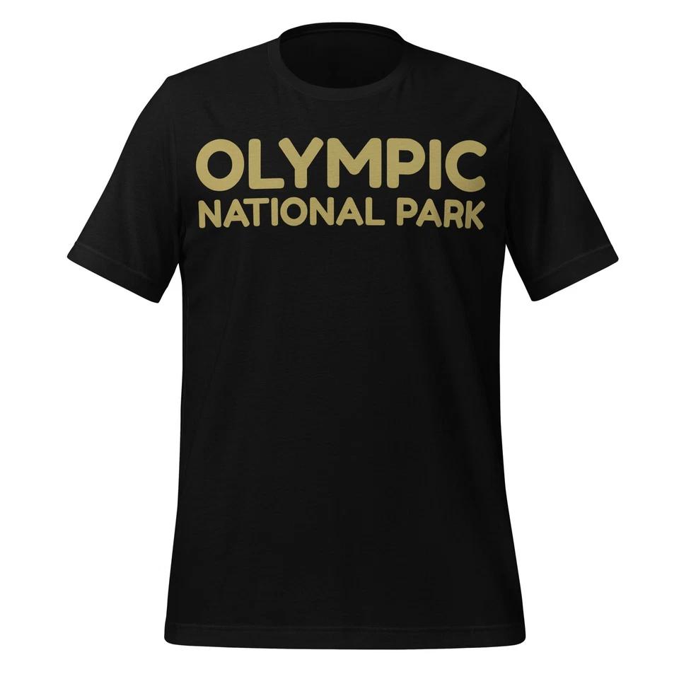

Olympic National Park Shirt Unisex Nature Hiking Tee Coastal Forest Adventure XL