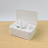 Dustproof Wet Wipes Storage Box With Lid Household Desktop Tissue Storage Box Portable Wet Wipes Dispenser