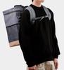 CAPTAIN STAG Insulated Cooler Soft Square Backpack with Mesh Camp Aging Gray x Bag, Cooler, Style, Pocket, Out, Tan, UE-640