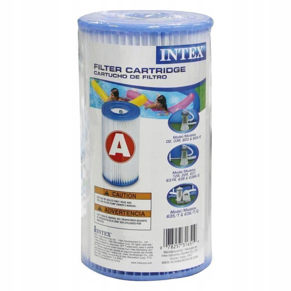 Pool Pump Filters Set Intex Cartridge Type A