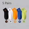 5 Pairs of Boys Summer Cotton Deodorant Sweat Absorbing Socks