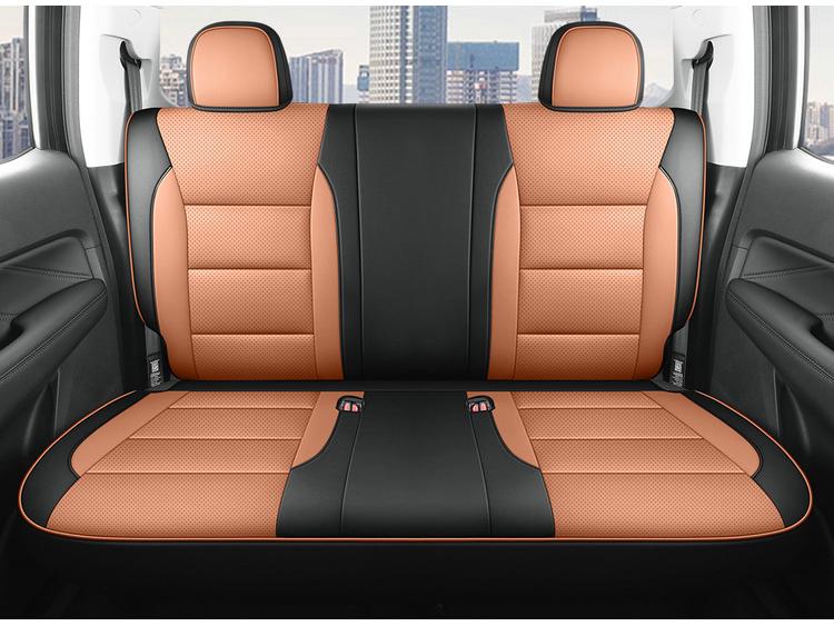 New Model Leather Car Seat Cushion for Great Wall Cannon - Five-Seat, Universal Fit, All Seasons