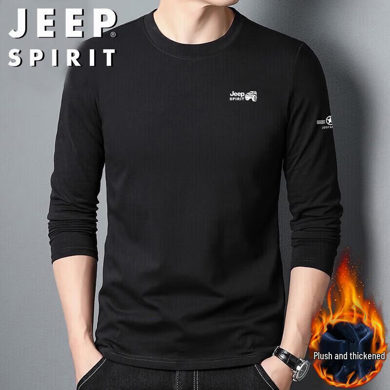 JEEP SPIRIT Men s Long-Sleeve Casual Tee XL